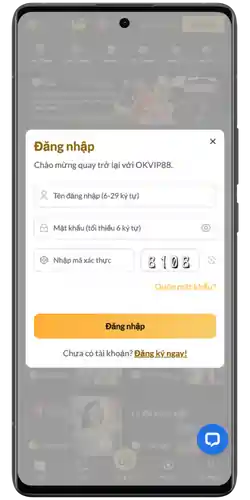 Cách Đăng Ký Tài Khoản OKVIP88